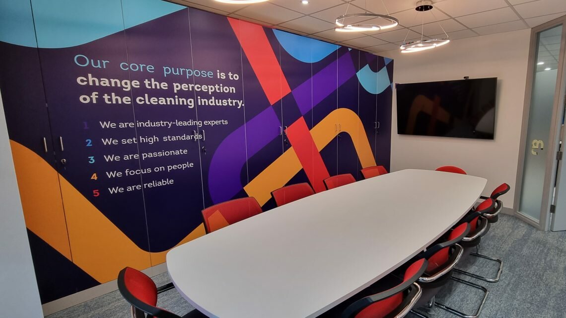 The refreshed boardroom at Mrs Buckét HQ (Photo credit - Ministry of Furniture)