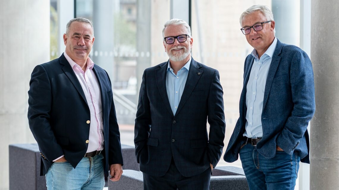 Alastair Milburn, MD, Effective Communication, Damon Rands, CEO, PureCyber, Steve Berry, Partner and Executive Chair, Acuity Law